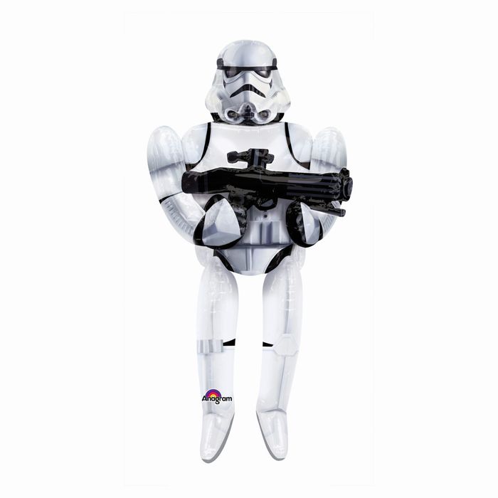 Шар фольгированный Ходячий "Звездные Войны Штурмовик" 44" АГ