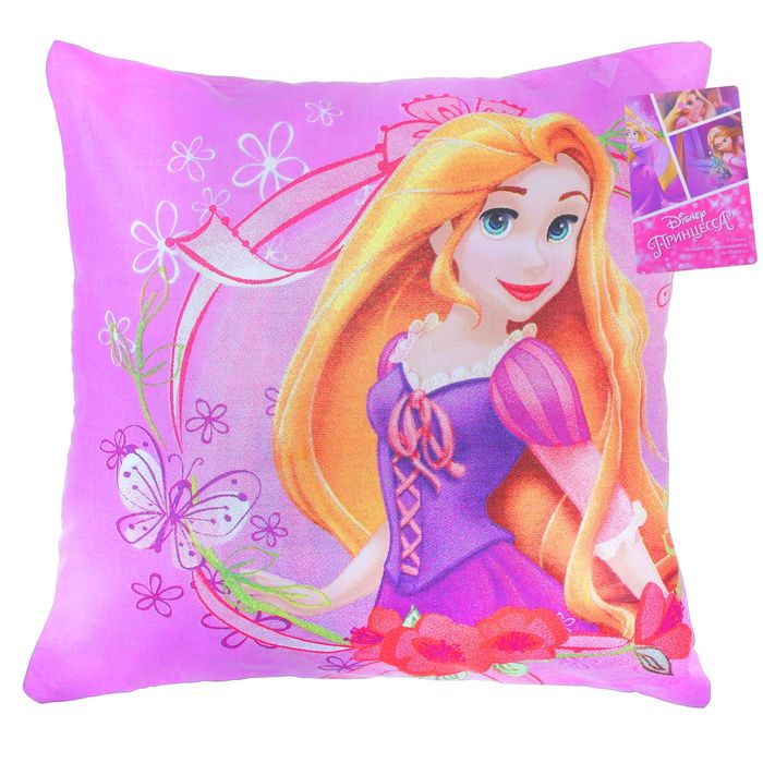 Наволочка панно "Принцесса Рапунцель"  40*40 см 100% хлопок, поплин