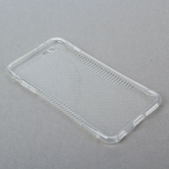Чехол LuazON, силиконовый для iPhone 6 plus, противоударный, тонкий, прозрачный