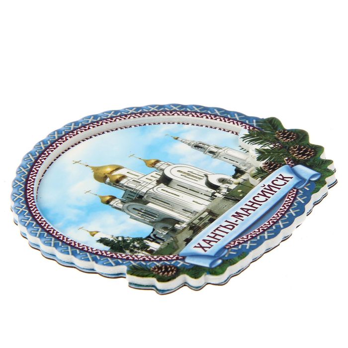 Магнит многослойный "Ханты-Мансийск"