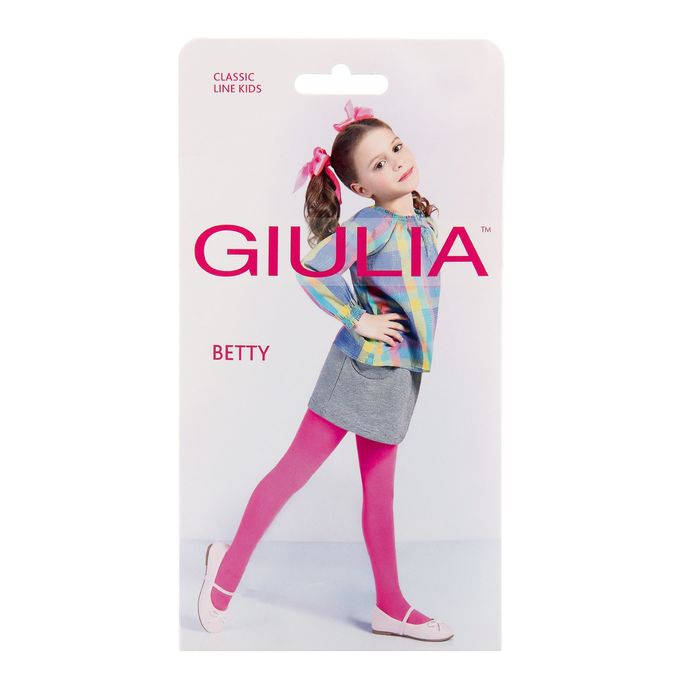 Колготки детские BETTY 80 ден, цвет белый, рост 140-146 см