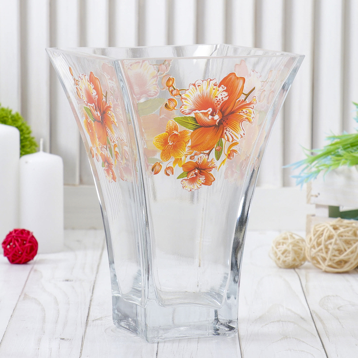 Ваза "Ботаника", цветочная поляна