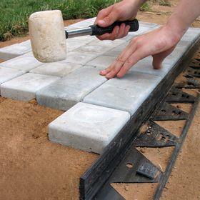 

Бордюр, 300 × 8.5 × 4.5 см, пластиковый, чёрный