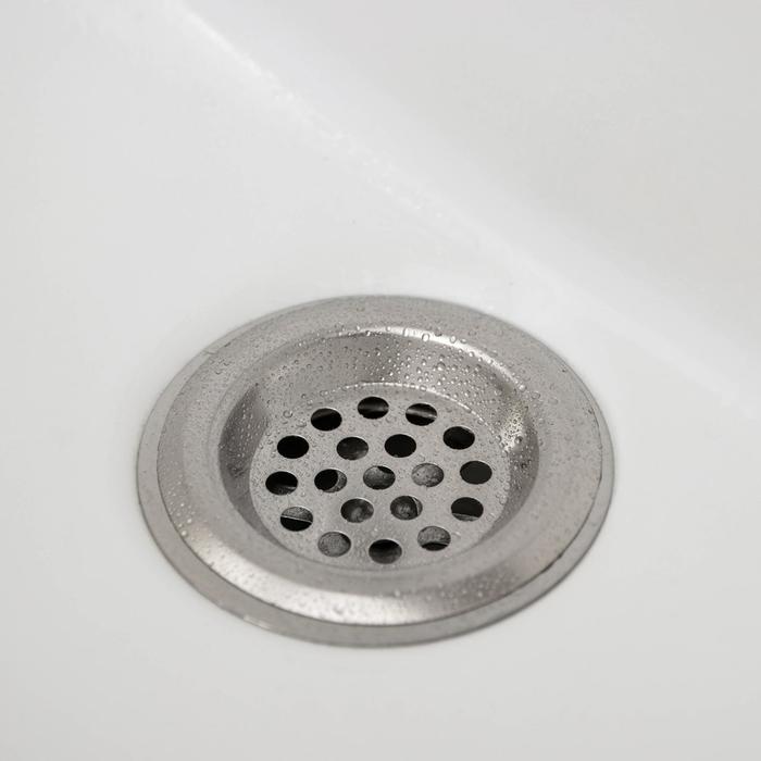 Набор фильтров для раковины с пробкой 2 шт: d=7,5 см, d=6 см