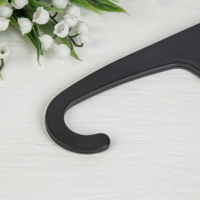 Расчёска-гребень с крючком, цвет чёрный