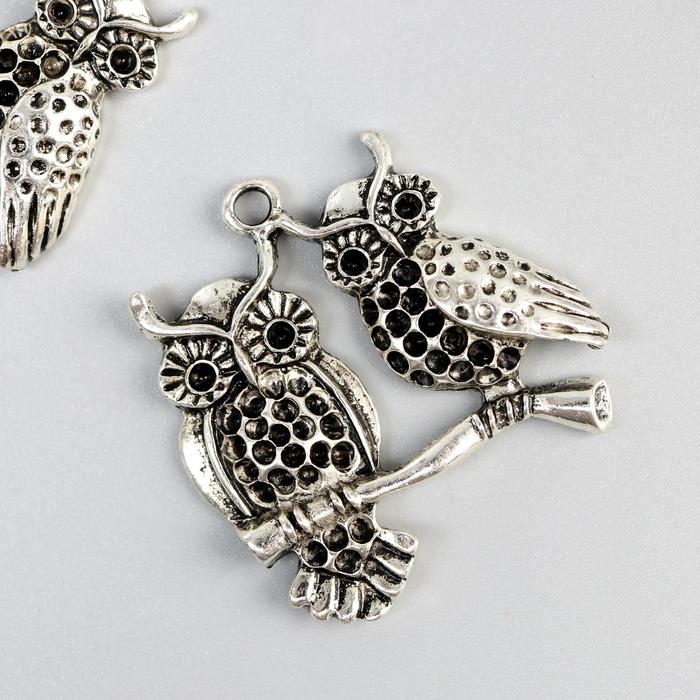 Декоративный элемент "Два филина"