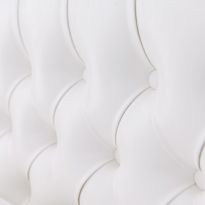 Кровать «Пальмира» с ПМ, 140 х 200 см, ортопедическое основание, экокожа, цвет белый