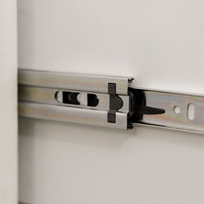 Тумба «Алеро», широкая, 1 ящик, 50 х 47 х 48 см, экокожа, цвет белый