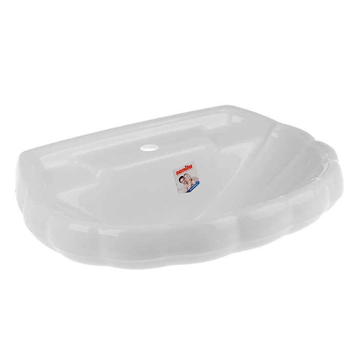 Умывальник "Ромашка" с 1 отв.,белый,ВКС