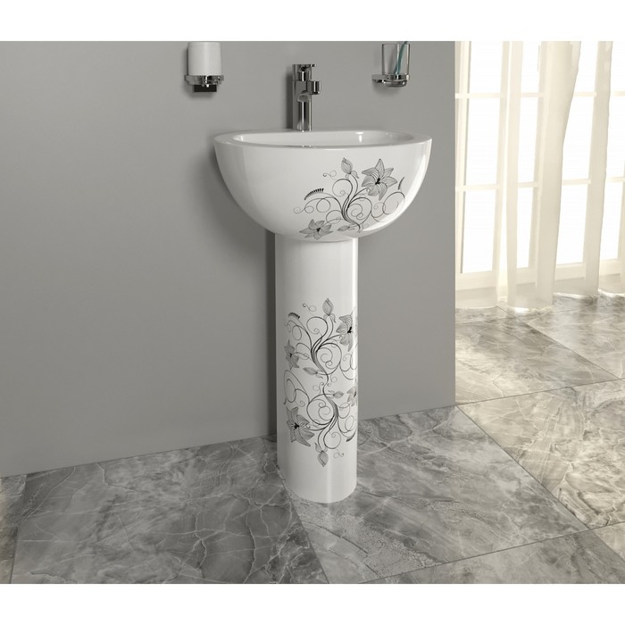 Умывальник "Art Flora" 48*48