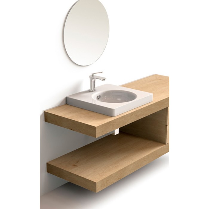 Умывальник "Ringo50 F01" УП (белый ВКС,D-сорт)