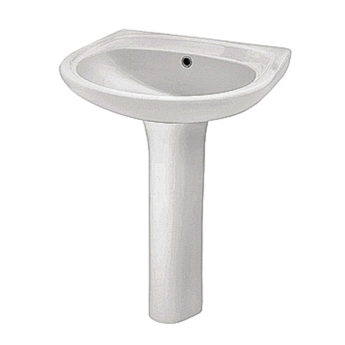 Умывальник "Анимо-55" б/отв с постаментом "Анимо"