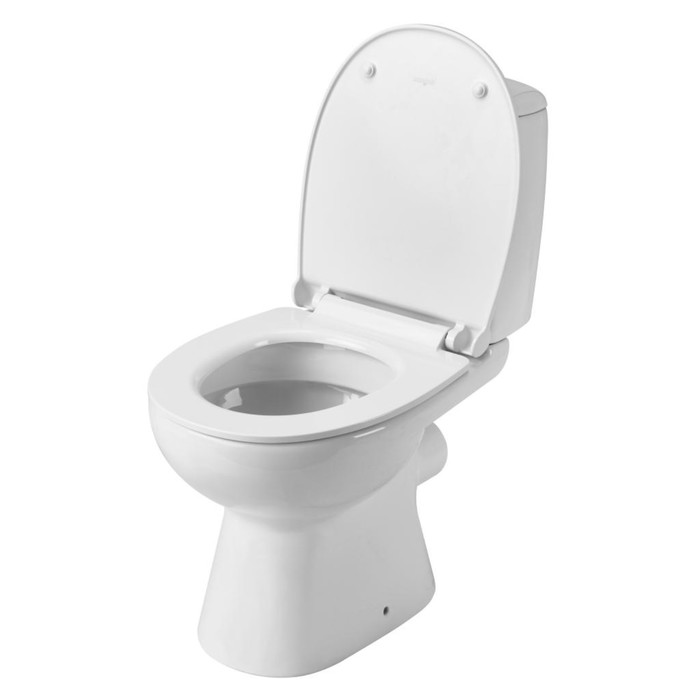 Унитаз-компакт "Цезарь" прямой выпуск, 2-реж. арматура, сиденье дюропласт