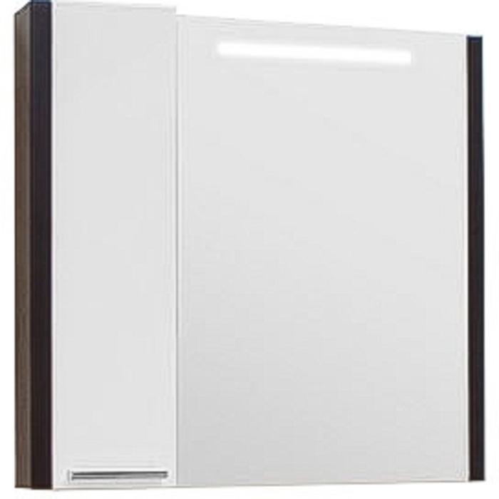 Шкаф-зеркало "Акватон" "Брайтон 100", цвет венге