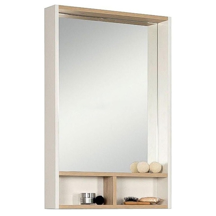 Шкаф-зеркало "Акватон" "Йорк 50", цвет бежевая, джарра 1A170002YOAT0