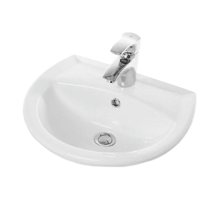 Умывальник "Аттика 48" хромир. белый,ВКС