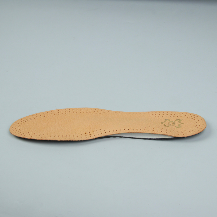 Стельки для обуви, амортизирующие, с мягким супинатором, 39-40р-р, пара, цвет светло-коричневый