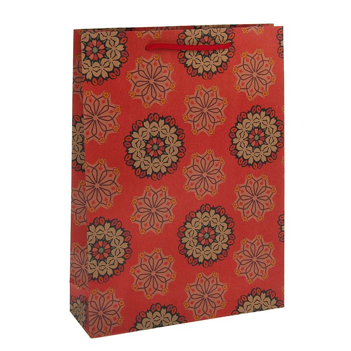 Пакет крафт "Рисунок", 31,5 х 41,5 х 9,5 см