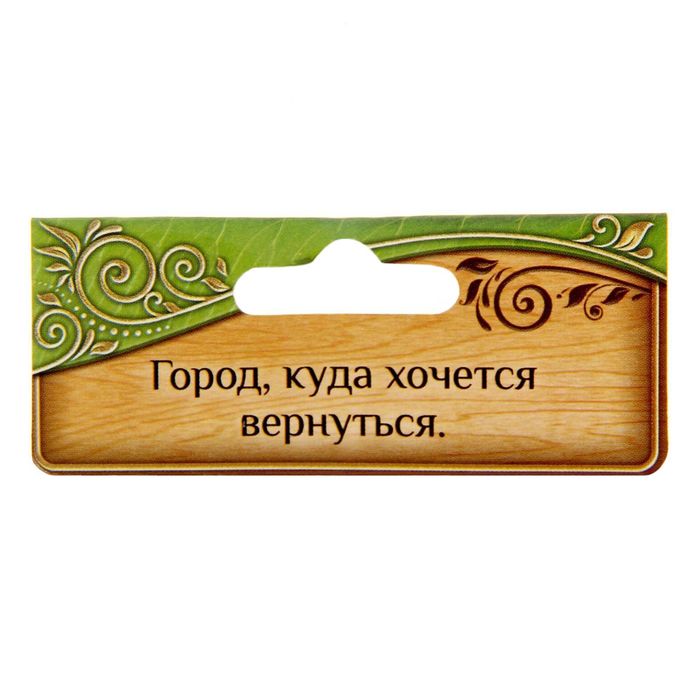 Магнит «Пермь. Спил дерева»