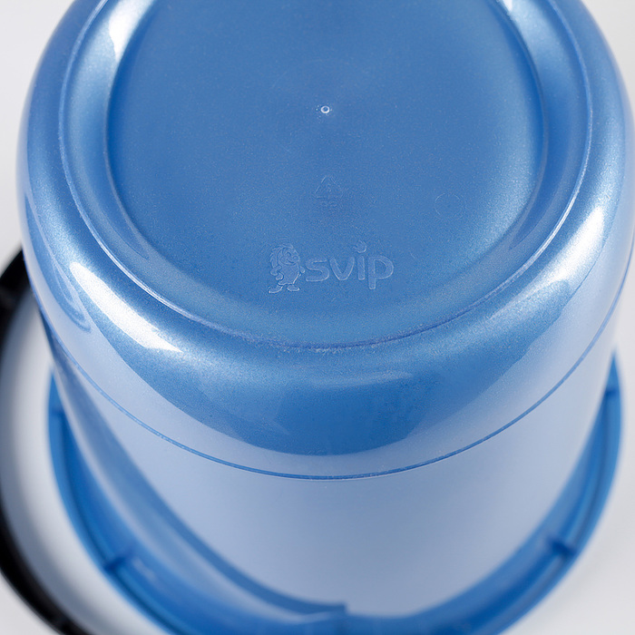 Ведро с крышкой 7 л "Классика", цвет МИКС