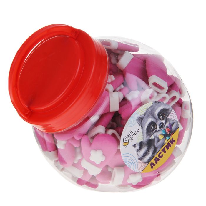 Ластик фигурный Варежка МИКС