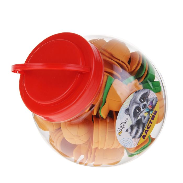 Ластик фигурный Бейсболка МИКС