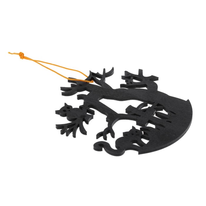 Подвеска резная "Ночь на кладбище"