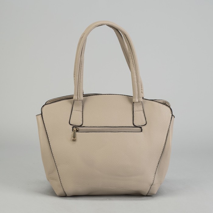 Сумка женская на молнии, 1 отдел с перегородкой, 1 наружный карман, цвет хаки