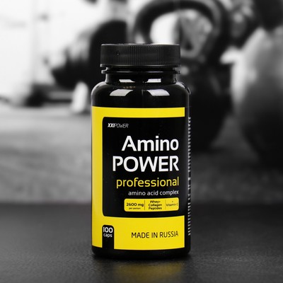 Аминокислоты XXI век Амино Power, 100 капсул