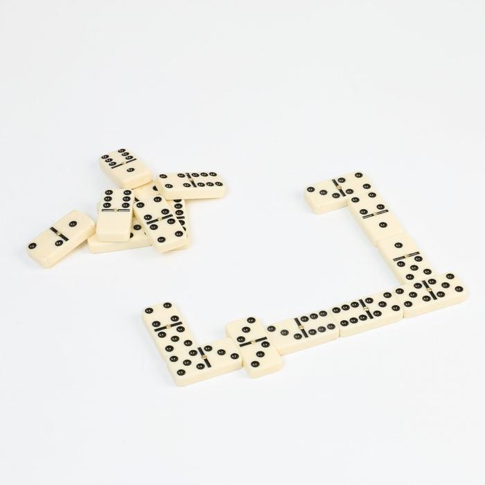 Домино в пенале на молнии, микс