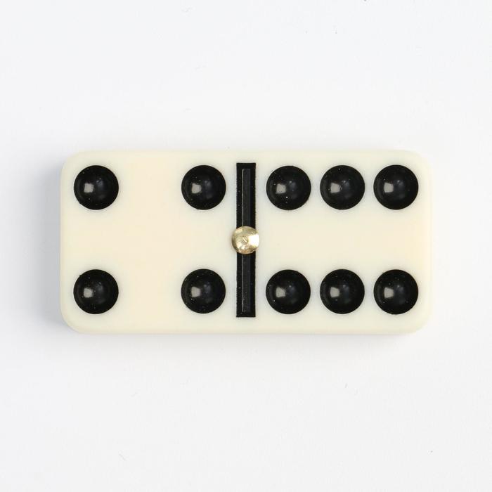 Домино в пенале на молнии, микс