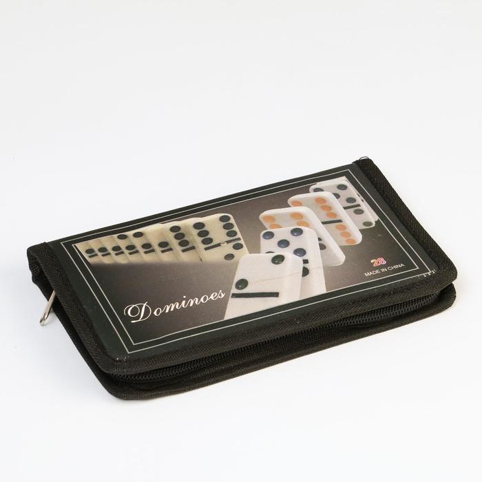 Домино в пенале на молнии, микс