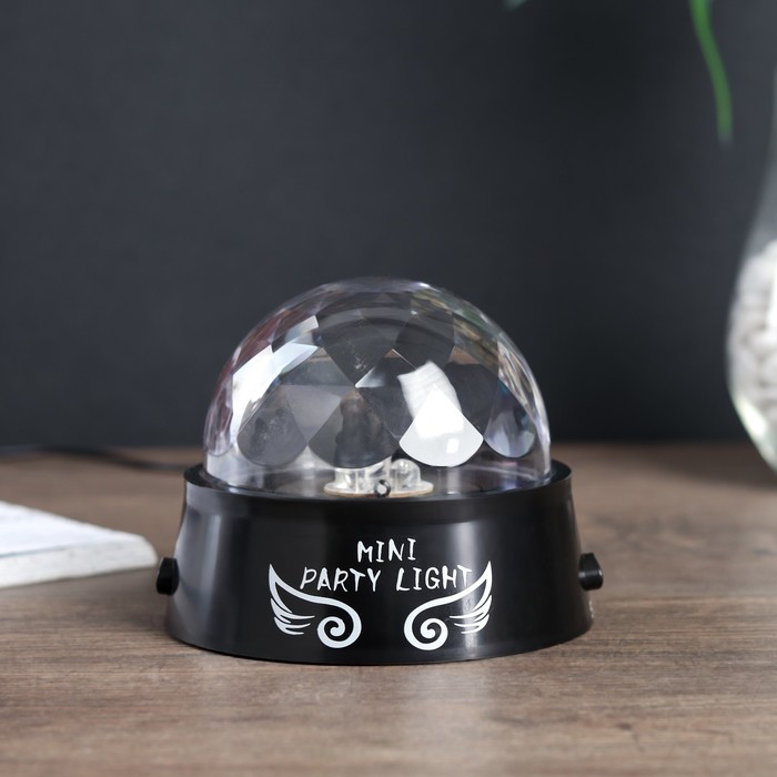 Ночник "Диско-шар со звездами", USB