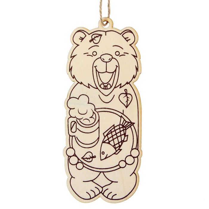 Банный оберег "Медведь"