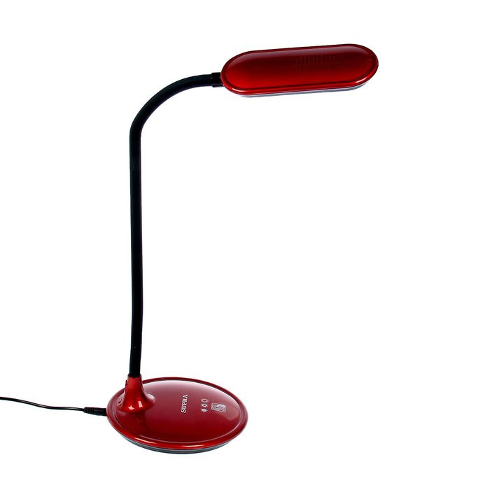 Светильник настольный Supra "Рози", красный, LED