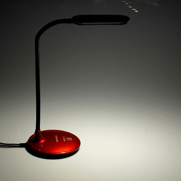 Светильник настольный Supra "Рози", красный, LED
