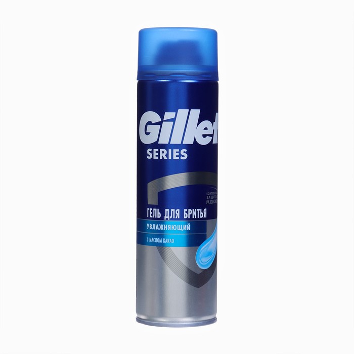 Гель для бритья Gillette Series 3x Moisturizing Увлажняющий 200 мл 245₽