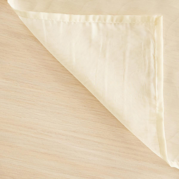 Штора вуаль, ширина 300 см, высота 260 см, цвет светло-оранжевый