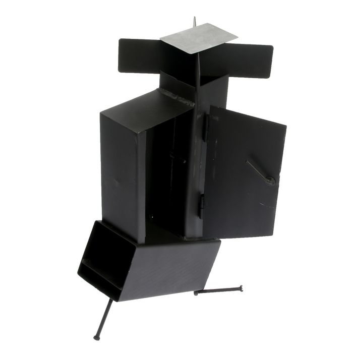 Печь ракетная "Пекарь" малая, с квадратной трубой, в мешке