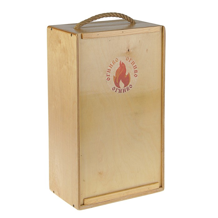 Печь ракетная "Пекарь" большая, с круглой трубой с ящиком