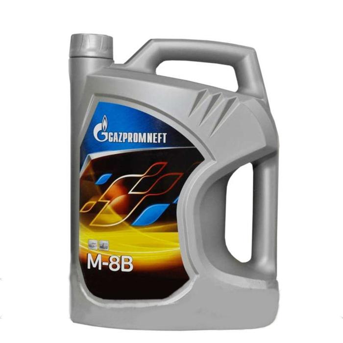 Масло моторное Gazpromneft М-8В, 5 л масло моторное gazpromneft м 8в 1 л
