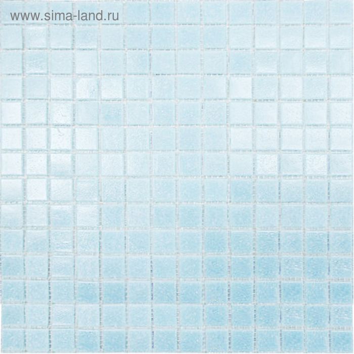 Mозаика стеклянная Elada Mosaic A33, голубая, 327х327х4 мм