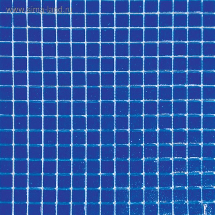 Mозаика стеклянная Elada Mosaic A36, синяя, 327х327х4 мм