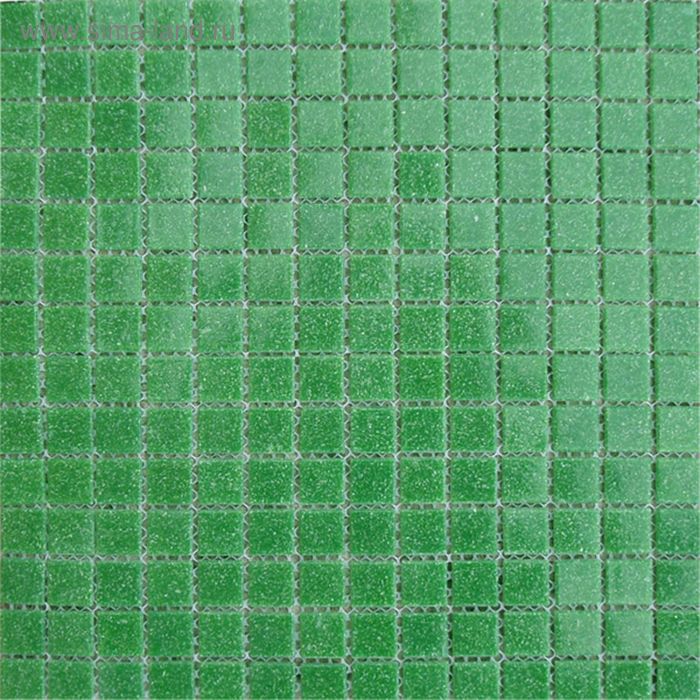 Mозаика стеклянная Elada Mosaic A41, тёмно-зелёная, 327х327х4 мм