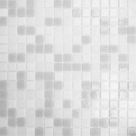 

Mозаика стеклянная Elada Mosaic MC101, серая, 327х327х4 мм