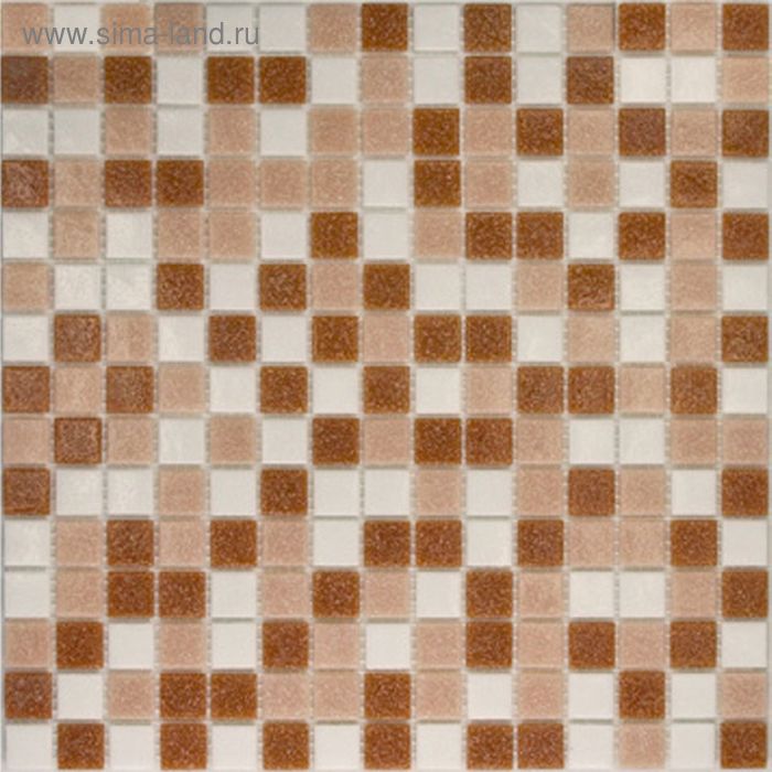 Mозаика стеклянная Elada Mosaic MDA841, розовая, 327х327х4 мм