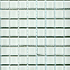 

Mозаика стеклянная Elada Mosaic A101, белая, 327х327х4 мм