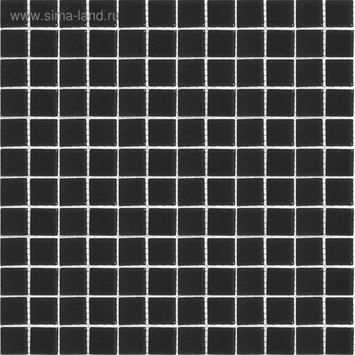Mозаика стеклянная Elada Mosaic A209, чёрная, 327х32х4 мм