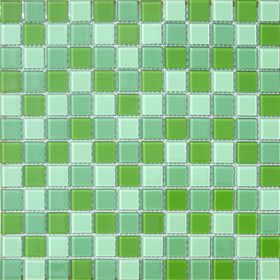 

Elada Mosaic. Мозаика CB011 (327*327*4мм) зеленый микс (в наборе 1,07 м2)
