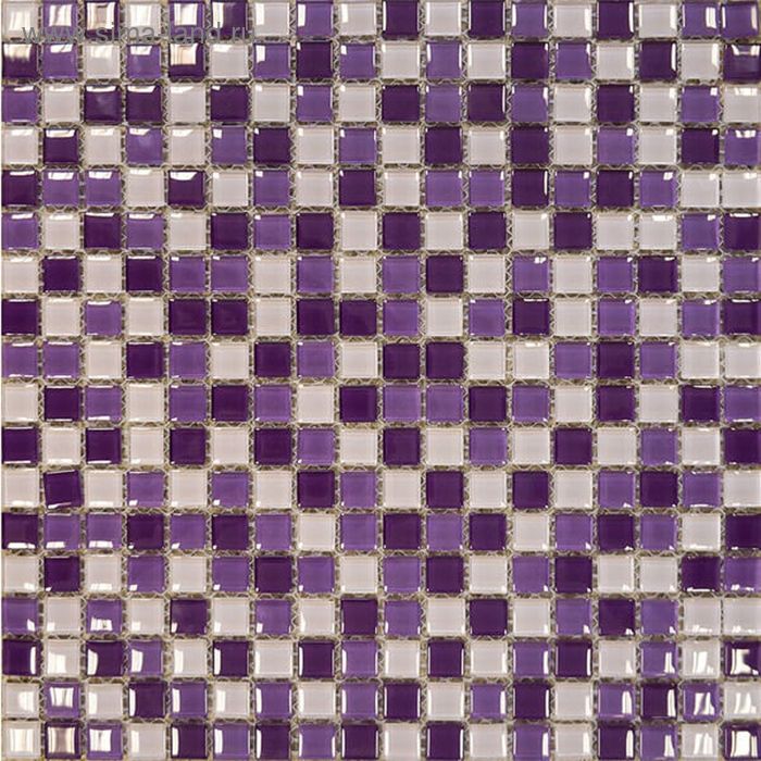 Мозаика керамическая Elada Mosaic SH-415004, лиловая, 305х305х4 мм